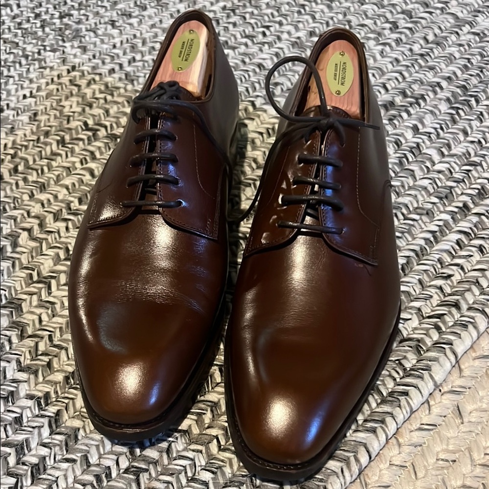 Carmina BROWN DERBY SHOES 80449 RAIN